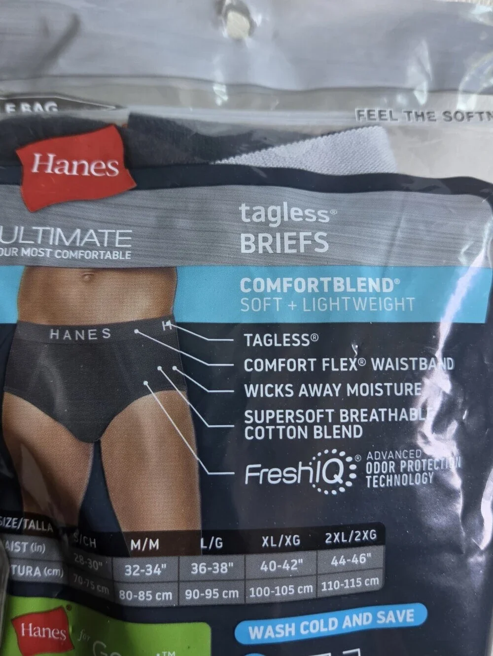 Hanes Pack Men's Tagless Briefs